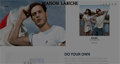 Desktop Screenshot of maisonlabiche.com